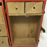 2pc Doll Steamer Trunk & Wardrobe Trunk