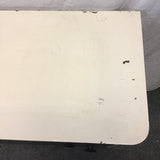 Vintage Off-White & Black Painted Two-Tone 4-Drawer Chest of Drawers