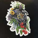 Cruz Illustrations "Raven" Sticker