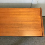 Modern Danish Modern Teak Veneer Rolling Children's Desk