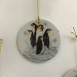 Susan Sitaraman "Animals In Snow" Hanging Ornament