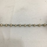 Vintage Rabbit Fur & Pearl Sweater Clip