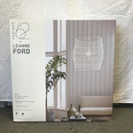 New In Box! Project 62 + Leanne Ford White "Ray" Extra Large Pendant Lamp