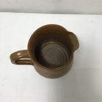Vintage Brown Ceramic Pitcher
