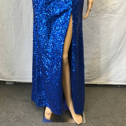B'Dazzle Blue Sequin Maxi Dress by Alyce Paris Mimi's Attic Ithaca B'Dazzle Blue Sequin Maxi Dress by Alyce Paris Mimi's Attic Ithaca