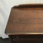 Vintage Mahogany Veneer 6-Drawer Chest of Drawers