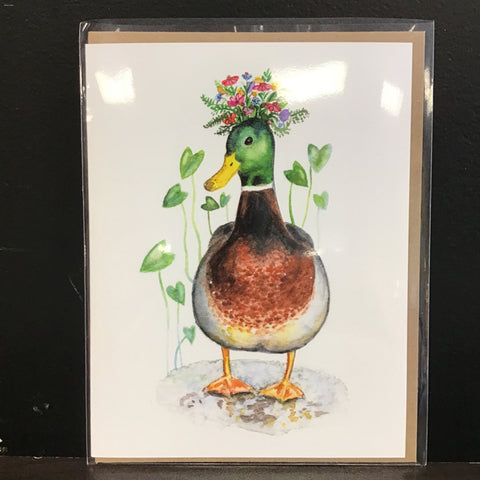 Cruz Illustrations "Mallard Duck" Greeting Card