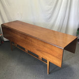 Vintage Shaker Cherry Veneer Drop-Leaf Dining Table