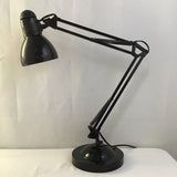 Modern Black Metal Adjustable Table Lamp