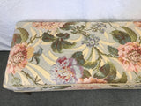 Modern Floral Uphosltered Bench