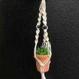 String Greens Set of 3 XS Mini Faux Succulent Ornaments