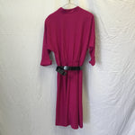 Studio 36 Pink Fit & Flare Midi/Maxi Dress