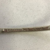 Vintage Mexico Sterling Silver Square Twist TN-15 Bangle Bracelet