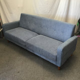 Contemporary MCM Mellow "Adair" Blue Heather 2-Cushion Sofa