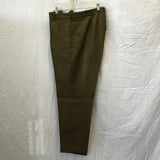 Surplus! Vintage 1967 Conway Bros. Green Wool Australian Army Pants