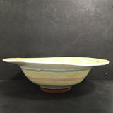 Retired Mackenzie-Childs "Keukenhof" Ceramic Serving Bowl