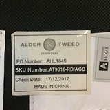 Contemporary Alder & Tweed "Empire" Occasional Chair