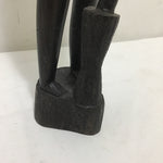 Vintage Hand Carved Ebony African Figure Sculpture