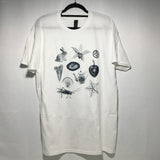 Quickdraw Studio "Trinkets" Extra Large Screen Printed T-Shirt