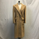 Vintage Meyer Jonasson Tan Camel Hair Double-Breasted Long Coat