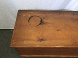 Vintage Craftsman Solid Pine Lift-Top Chest