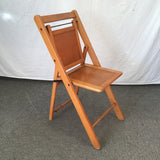 Vintage Craftsman Solid Maple Folding Chair