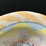 Retired Mackenzie-Childs "Keukenhof" Ceramic Serving Bowl