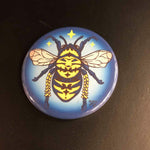 Rachel Feirman Honey Bee Button Pin