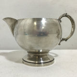 2pc Vintage Sterling Silver Cream & Sugar Set