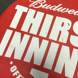 Vintage Budweiser "Thirst Base" Stool