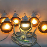 String of 6 Vintage RV/Patio Lights
