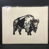 Evergreen Studios Bison/Buffalo Hand-Printed Lino