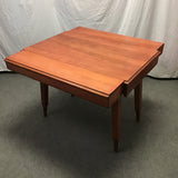 Vintage Reishmann Solid Cherry Draw-Leaf Dining Table