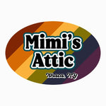 Mimi's Attic 70s Retro Rainbow Pride Sticker