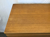 Vintage Mahogany Veneer 5-Drawer Chest of Drawers