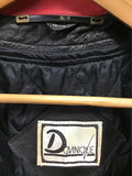 Vintage Dominique Black Leather Moto Jacket