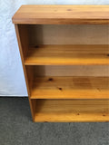 Modern Solid Pine 4-Tier Shelf