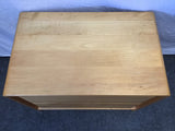 Modern Danish Modern Solid Cherry 2-Drawer Night Stand