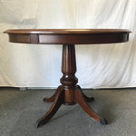 Modern Ashley Furniture Round Pedestal Dining Table