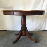 Modern Ashley Furniture Round Pedestal Dining Table