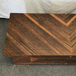 Vintage Art Deco Lane Mahogany Veneer Cedar Chest