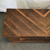 Vintage Art Deco Lane Mahogany Veneer Cedar Chest