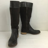 Timberland "Bethel Heights" Brown Leather & Suede Riding Boots