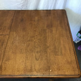 5pc Modern Farmhouse Solid Tropical Wood Dining Set