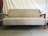 Modern MCM LUONTO Grey "Niklas" Lowback Sofa