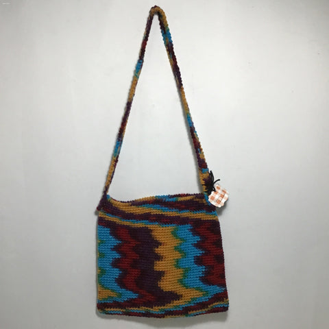 Adriana Cárdenas B. Handmade "Mocasines" Crocheted Bag