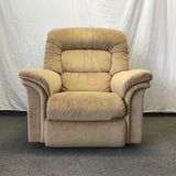 Vintage La-Z-Boy Tan Upholstered Recliner