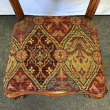 Modern Carved Solid Tropical Wood Accent Chair