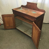 Vintage Solid Cedar 1-Cabinet Copper-Basin Dry Sink