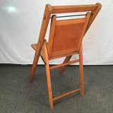 Vintage Craftsman Solid Maple Folding Chair